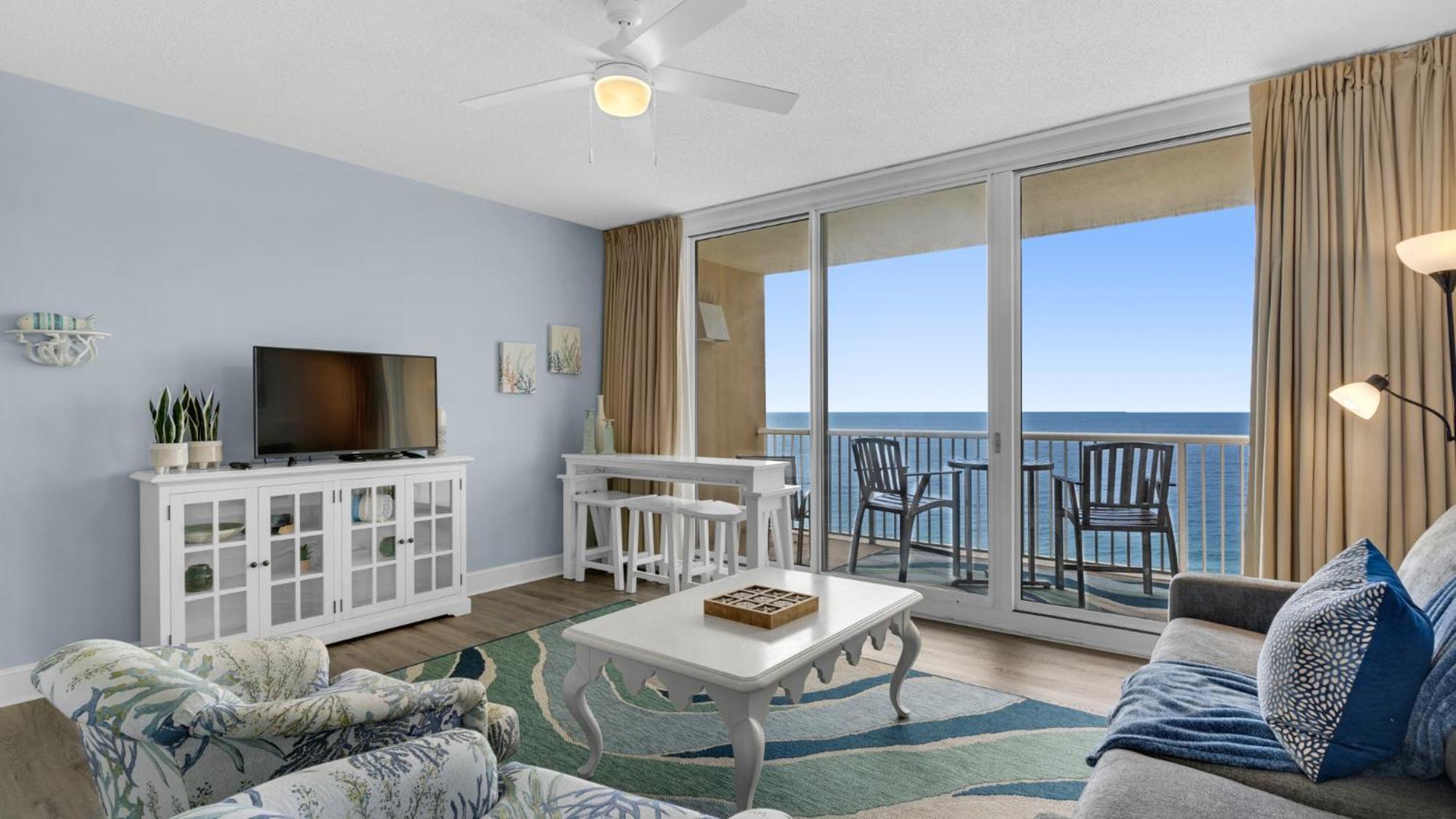 Parking Fee Included-Majestic 1-1606! Gulf Front 1Bedroom, Pool,Hot Tubs,Tennis Panama City Beach Eksteriør billede